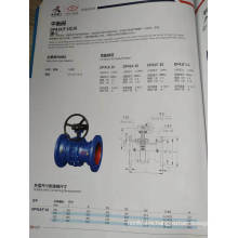 butterfly type balance valve grey iron pn10